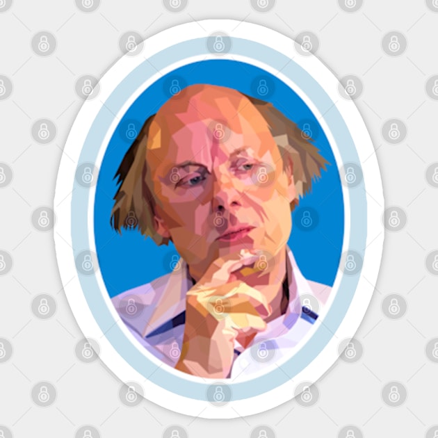 Bjarne Stroustrup C++ Sticker by Worldengine